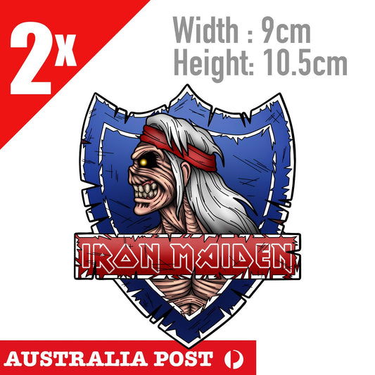 Robinson's Brewery IRON MAIDEN - "VIRUS" BAR BEER , British Beer Sticker