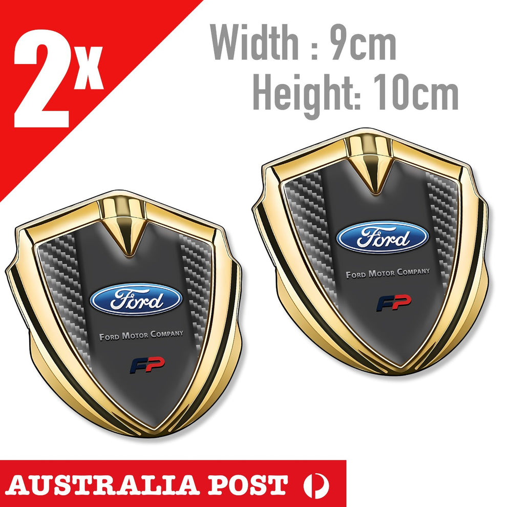 Ford GOLD Logo , Ford Motor Logo Sticker – Astro Stickers