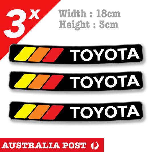 Toyota 4x4, Off Road, 4WD, HILUX Toyota Turbo Logo Sticker