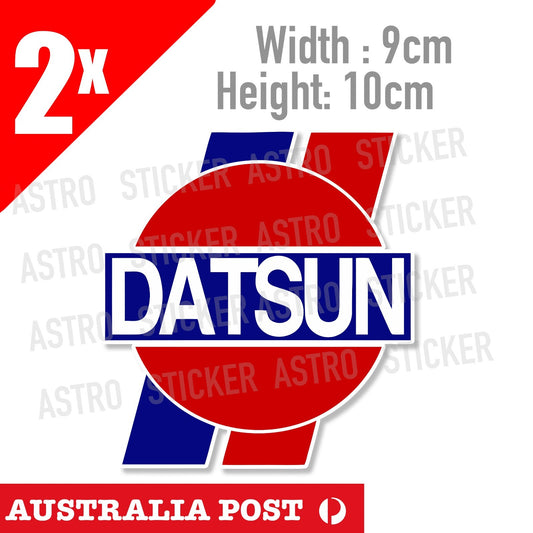 Nissan DATSUN Racing Logo VINTAGE Decal  , Laptop , Car  Decal Stickers