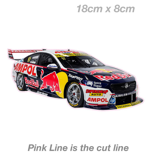 Red Bull HOLDEN Commodore Racing Car Supercars  Vinyl  Sticker 