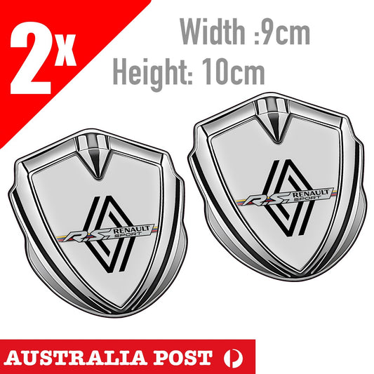 RENAULT RS Sport Badge Car Logo Sticker