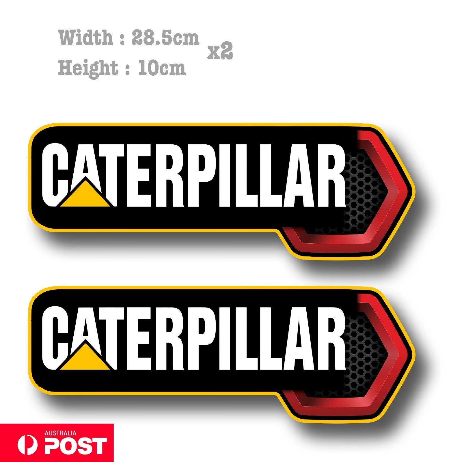 CATERPILLAR Diesel and Gas Logo Large - Caterpillar Logo Decal Sticker