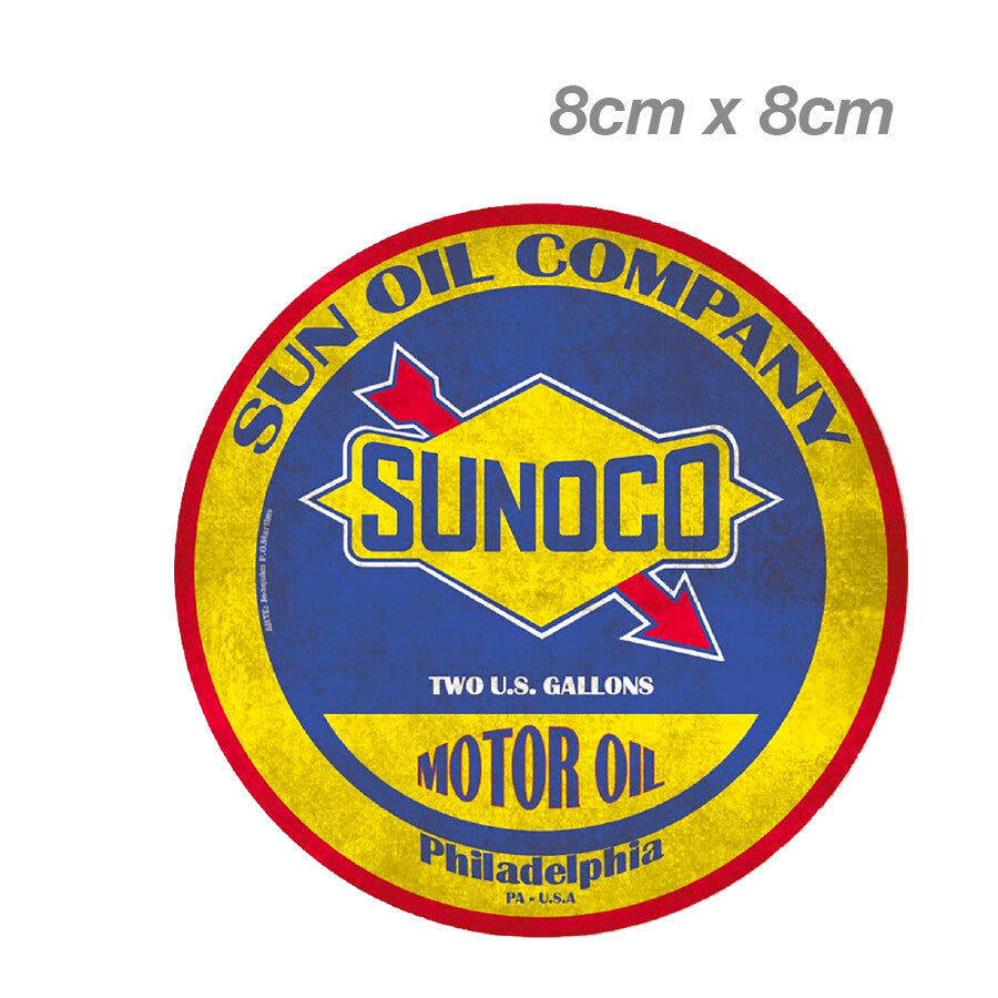 SINOCO Oil Company Vintage Rusty Sign Laptop , Car  Vinyl  Sticker 