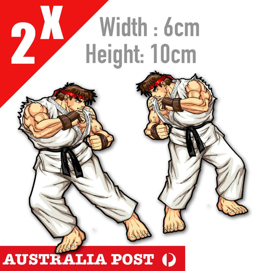 Street Fighter - Street Fighter Alpha Ryu Stickers