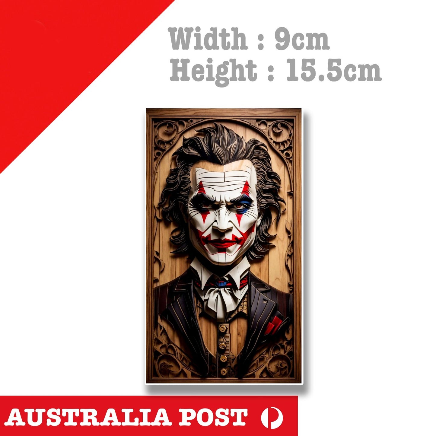 DC The Joker , Suicide Squad , Joaquin Phoenix,Harley Quinn Decal Sticker