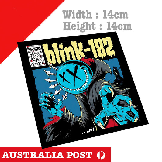Blink-182 Rock Band Grim Reaper Logo Sticker