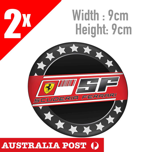 Ferrari Scuderia Round Badge Sticker