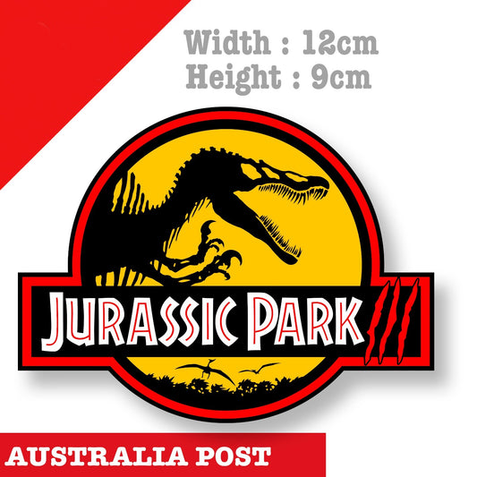 Jurassic Park 3, Jurassic World, World Dominion  Sticker