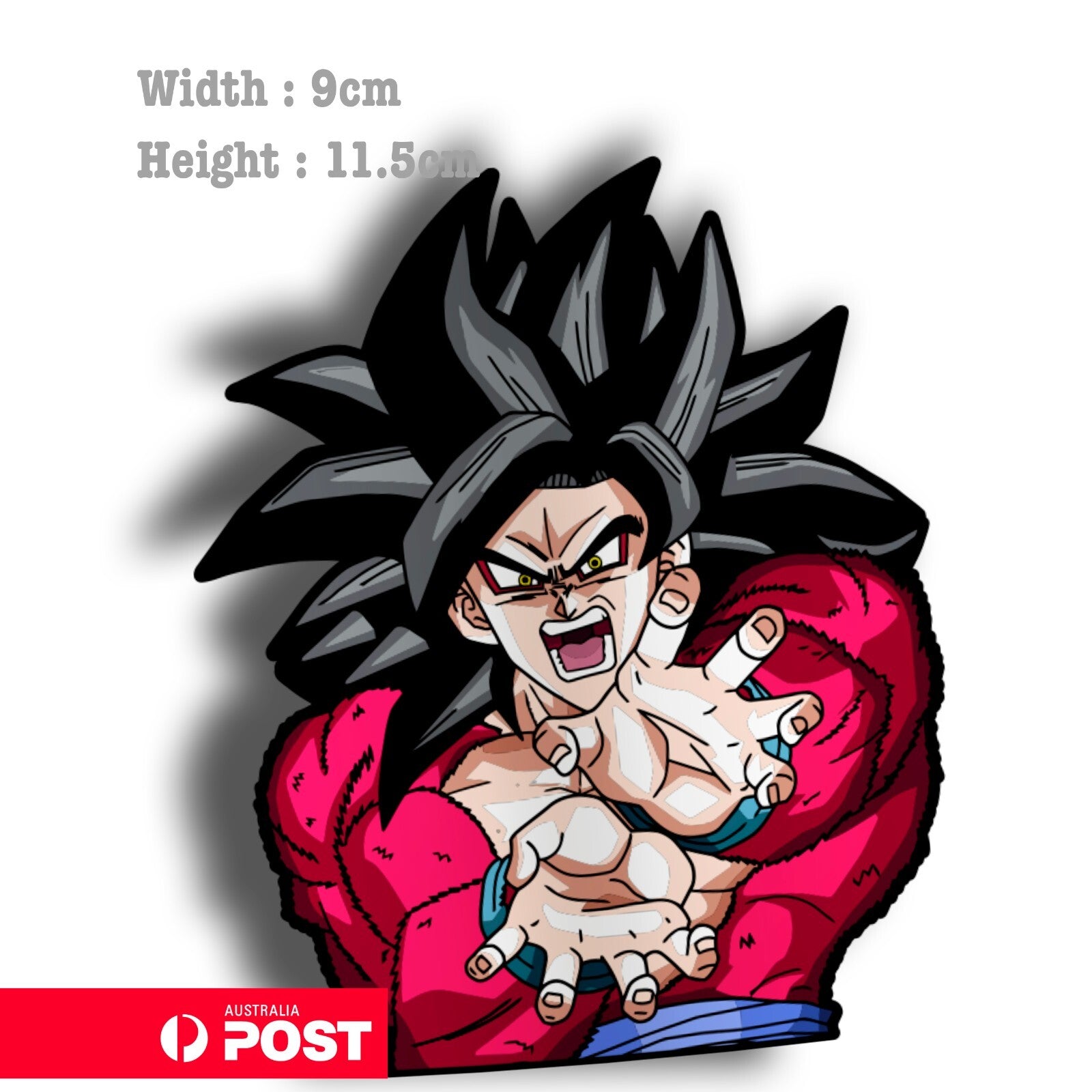 Dragon Ball Z -  Goku Super Saiyan Laptop , Car  Decal Sticker 