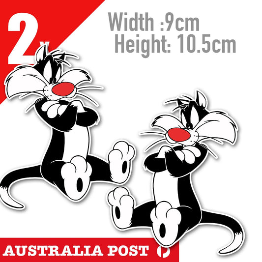 Sylvester Cat   Looney Tunes Funny  Decal Stickers