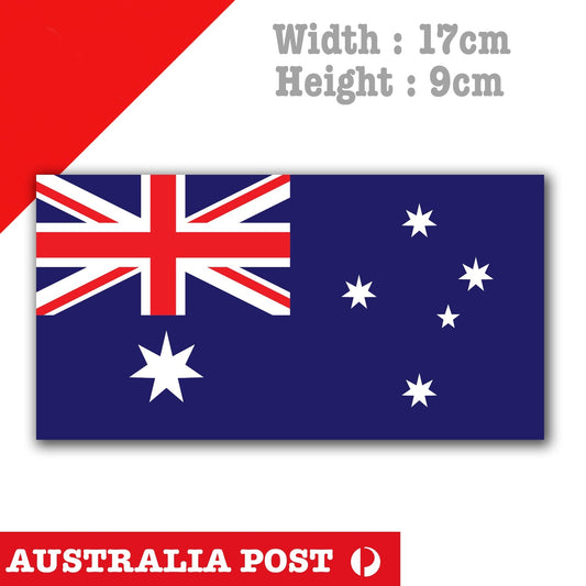 Australian Flag Laptop , Car  Vinyl  Sticker 