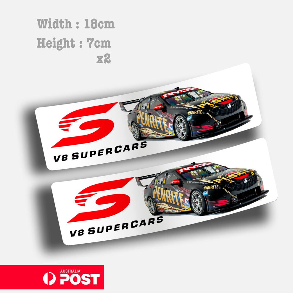 HOLDEN Commodore PENRITE V8 Supercar Competition Vinyl Sticker – Astro ...