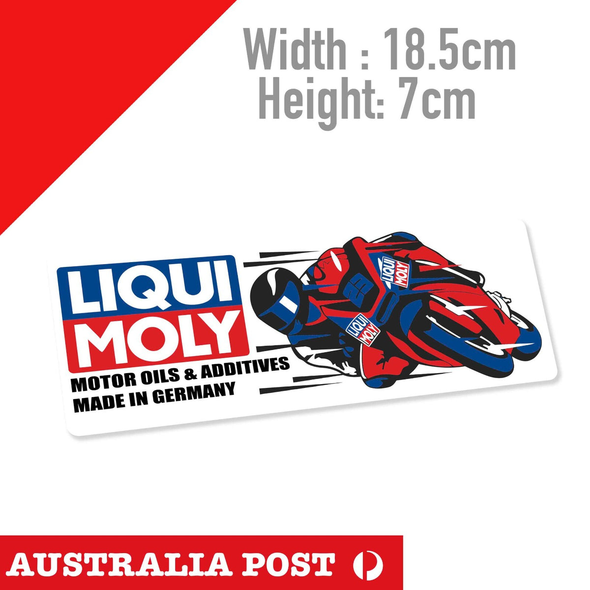 Liqui Moly Motor OIL & Additives , Motorcycle Banner , Cars Vans Sticker