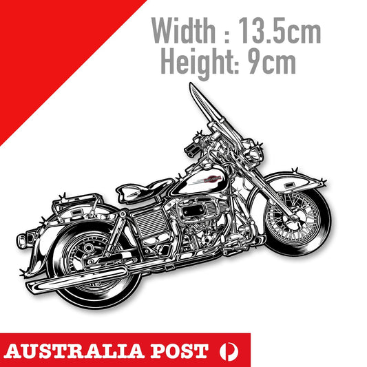 Harley Davidson Classic Motorcycle Sticker