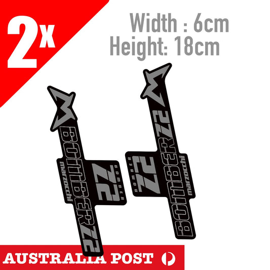 Marzocchi Bomber Z2 Fork Sticker for MTB Bike Bicycle Decals