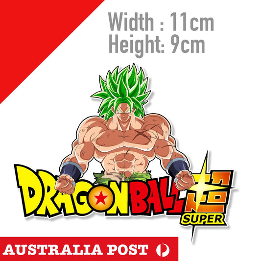 DRAGON BALL Z Super Logo Broly JDM Japanese  Sticker