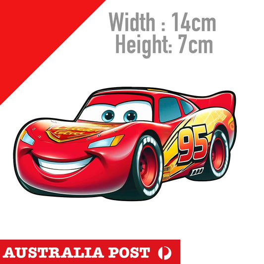 Disney Cars Lightning McQueen Racing 95 Disney Cars Cartoon  Sticker