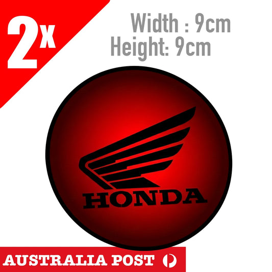 HONDA  MOTORCYCLE Round Logo Sticker