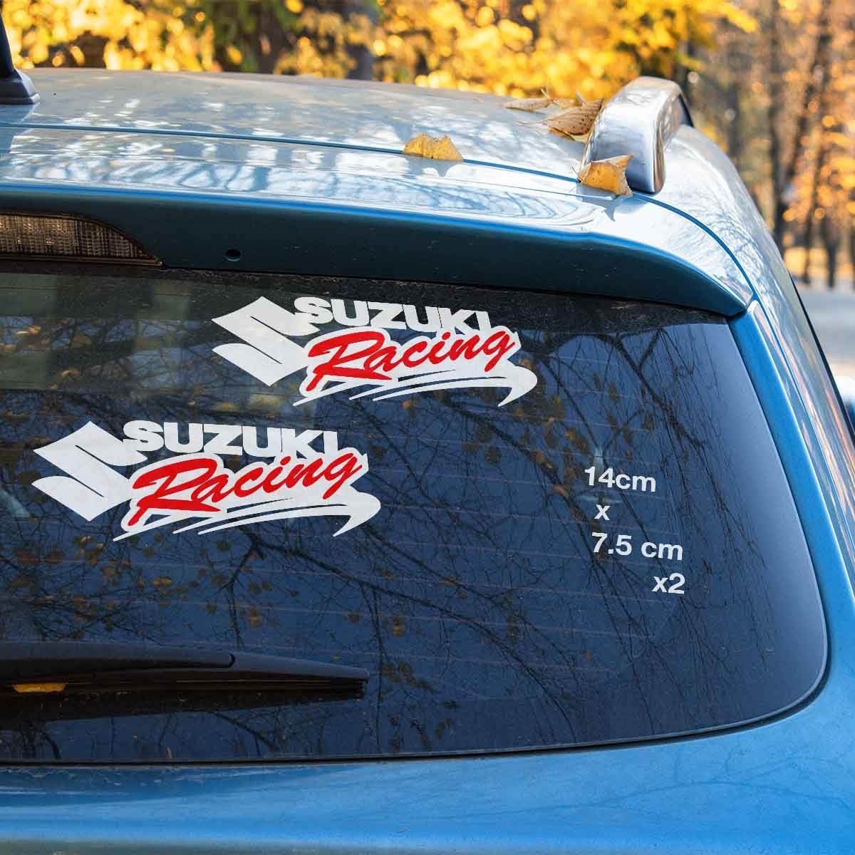 Suzuki Classic RACING Team Banner 2x  Car Window Sticker