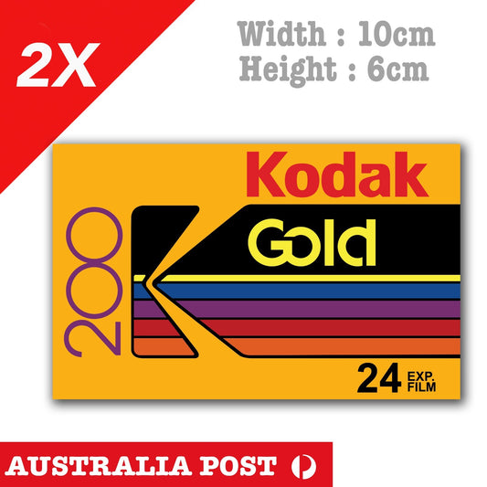 Kodak Film 200 film Logo  Decal Stickers