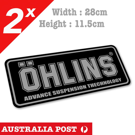 OHLINS Racing Advanced Suspension JDM Laptop, Car Stickers