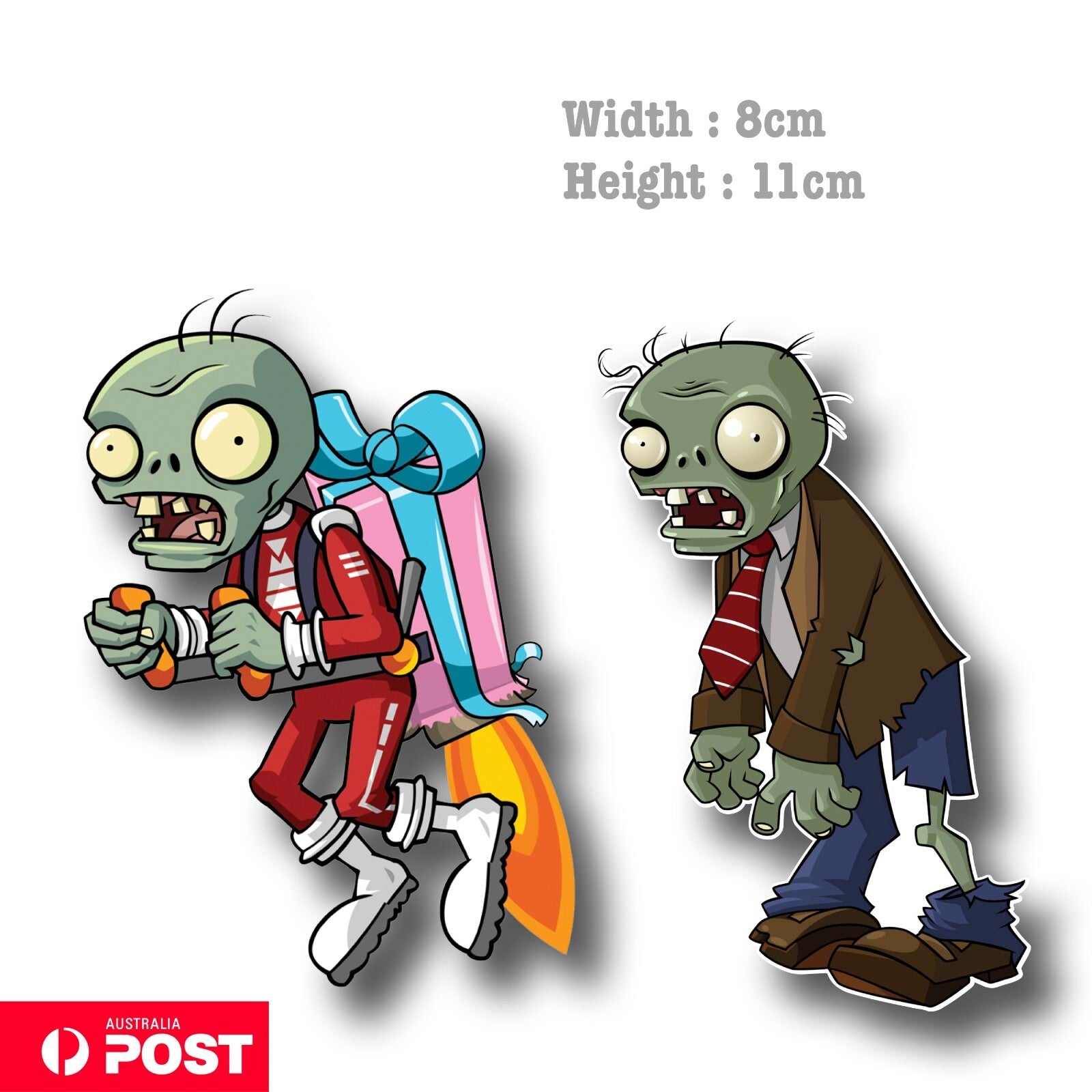Plants VS Zombie - Zombie Character  Sticker
