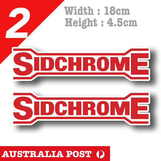 Sidchrome Tools Logo, Tools Logo, Toolbox , Garage Decal Sticker