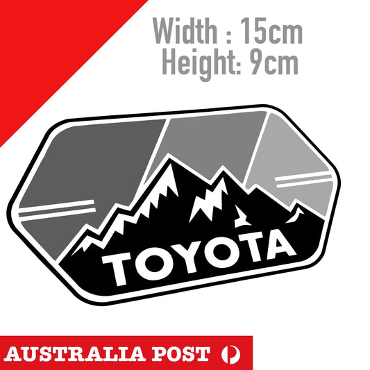 Toyota  TRD Vintage Logo, Hilux, Off Road, 4x4, 4WD Sticker