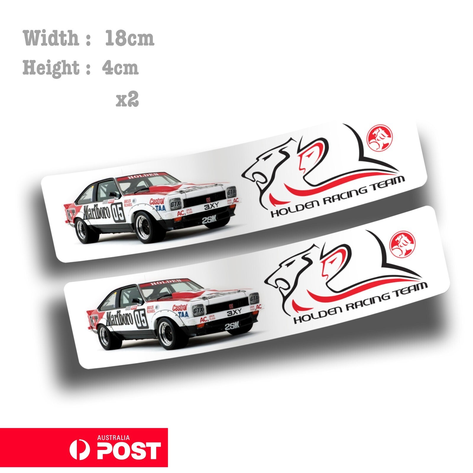 HOLDEN Torana A9X - Holden Racing Team  Decal Sticker