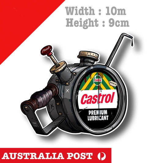 CASTROL Motor Oil  Sticker