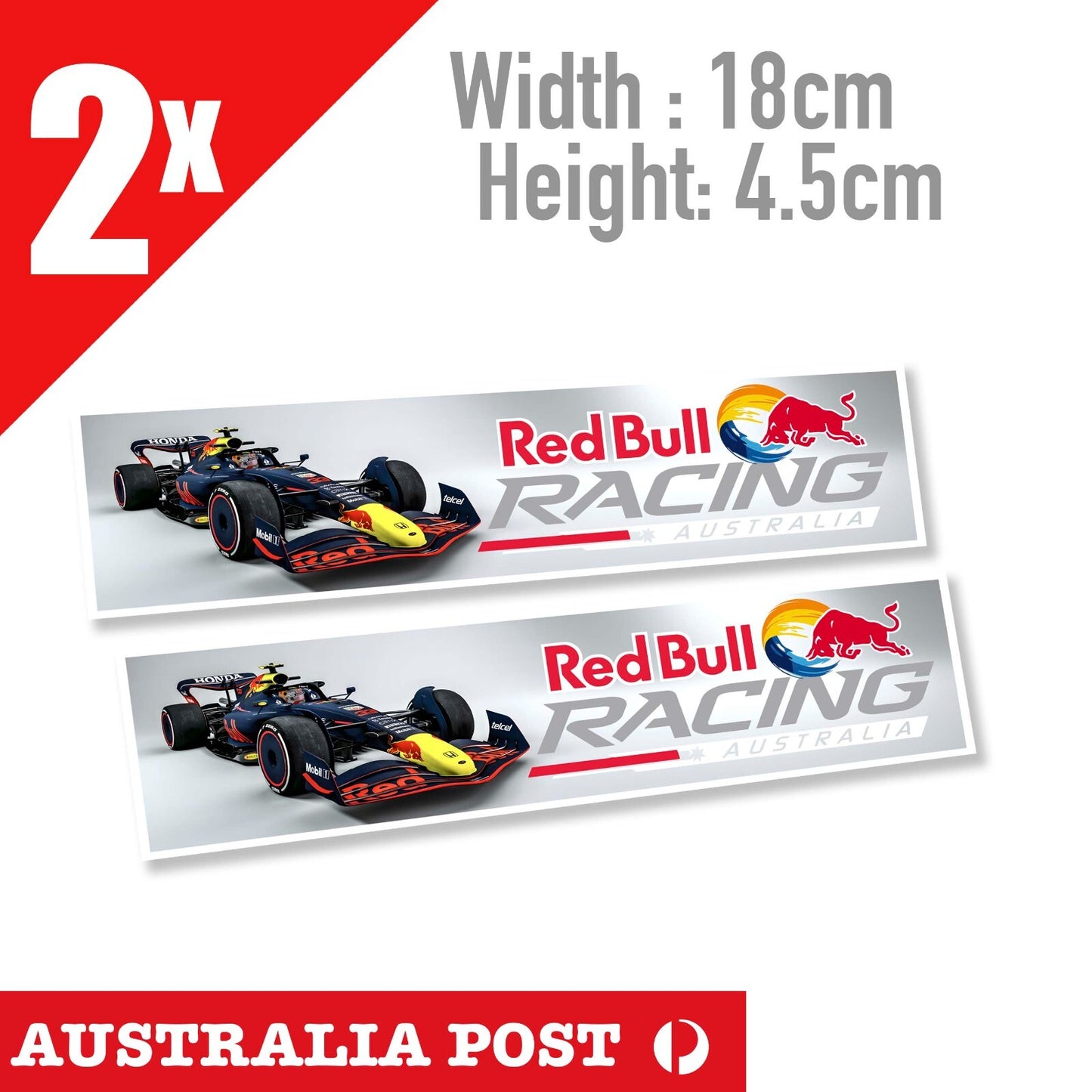 Formula 1 Red Bull Racing Team, Racing Banner  Stickers