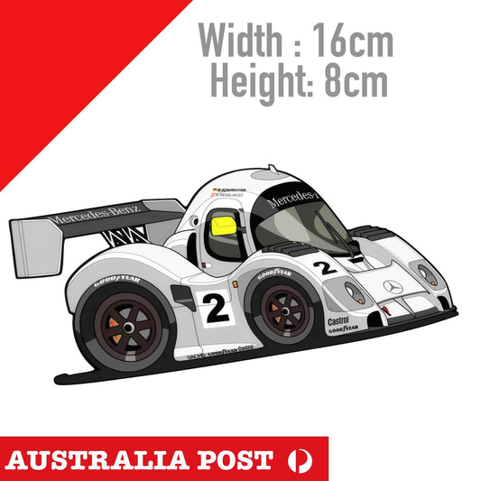 Mercedes C291 Racing Car, Mercedes BENZ Racing Car Sticker