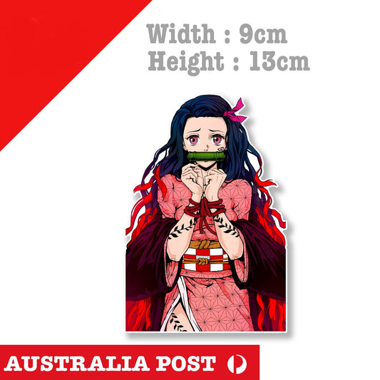 Demon Slayer - Nezuko Kamado IN bond JDM OSAKA Japan Anime Vinyl Sticker