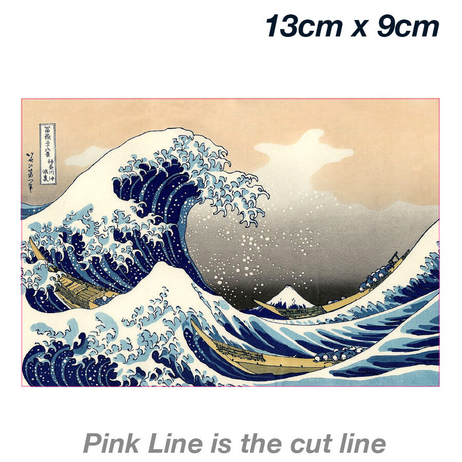 The Great Wave off Kanagawa JDM , Car  Vinyl  Sticker 