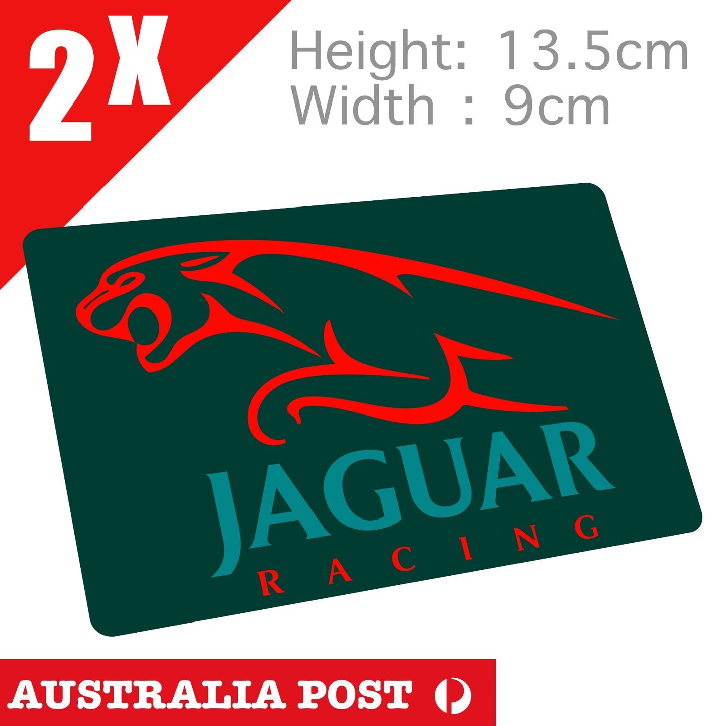 Jaguar Racing Logo Stickers