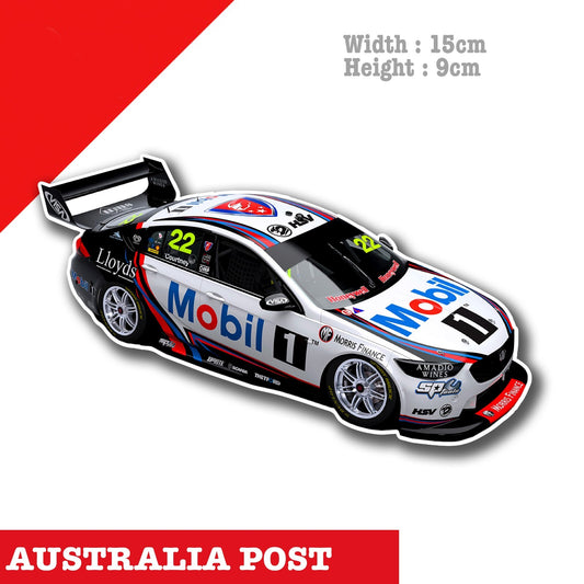 MOBIL 1 Holden Commodore V8 Supercar Racing car, Holden Commodore Racing Sticker