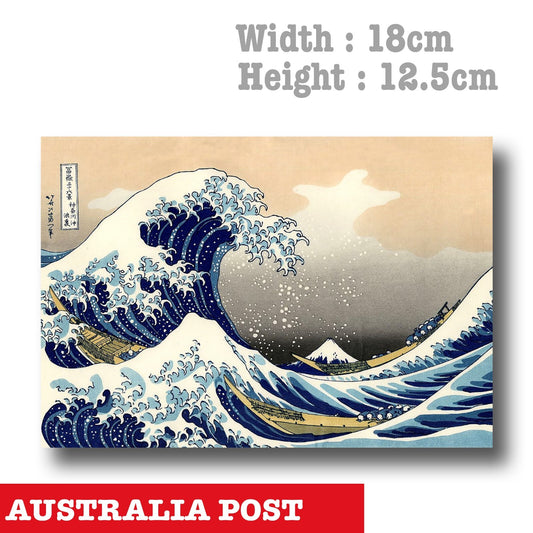 The Great Wave of Kanagawa JDM Large Osaka Japan Vinyl  Sticker