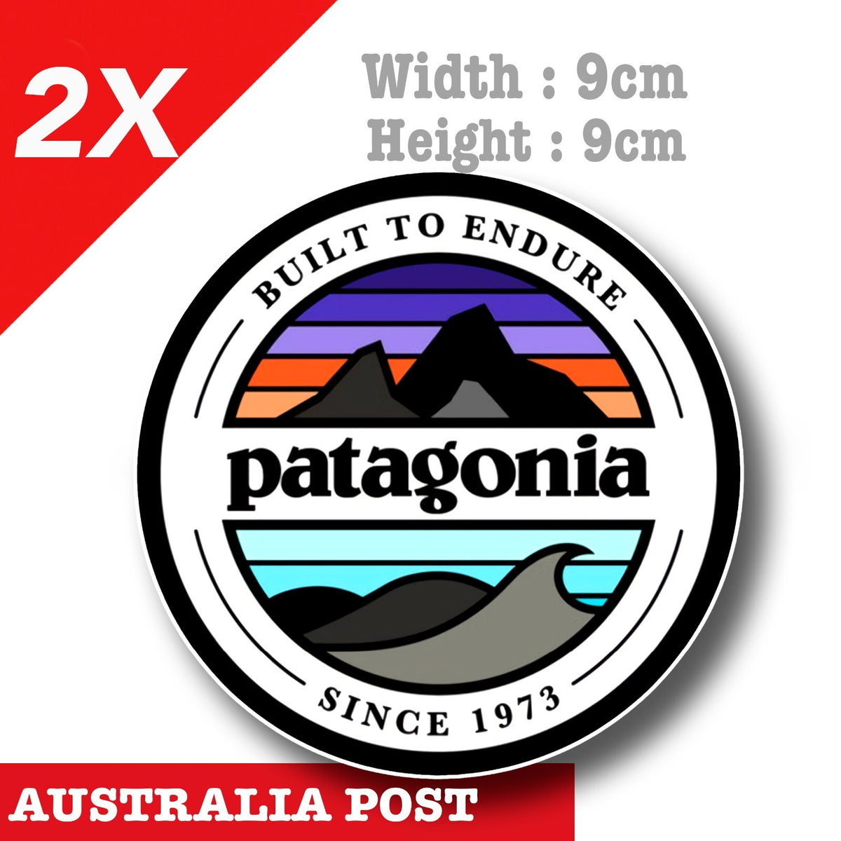 Patagonia Logo  Laptop , Car  Vinyl  Sticker 