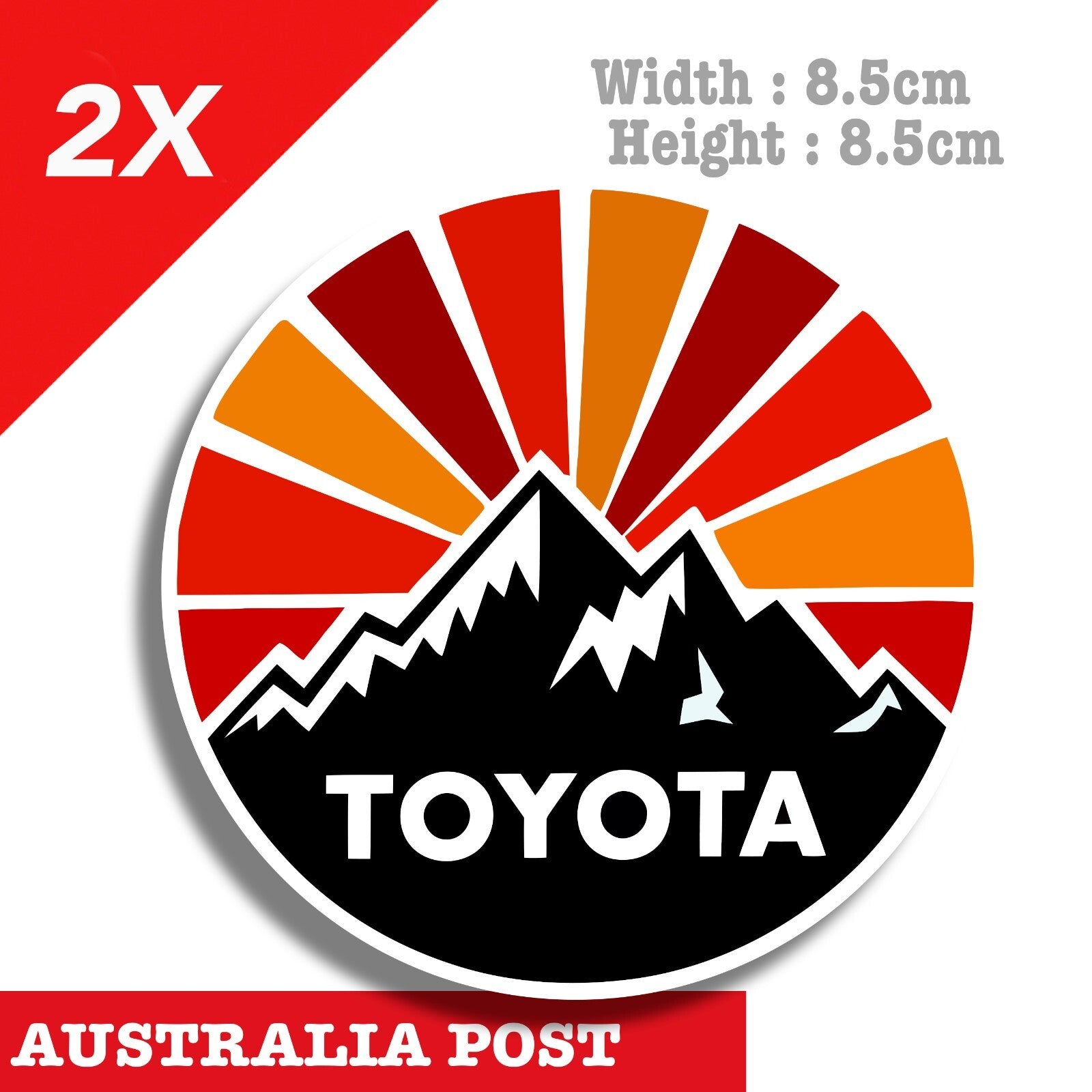Toyota HILUX TRD Logo, 4WD, 4x4 Off Road, Hilux Toyota Stickers – Astro ...