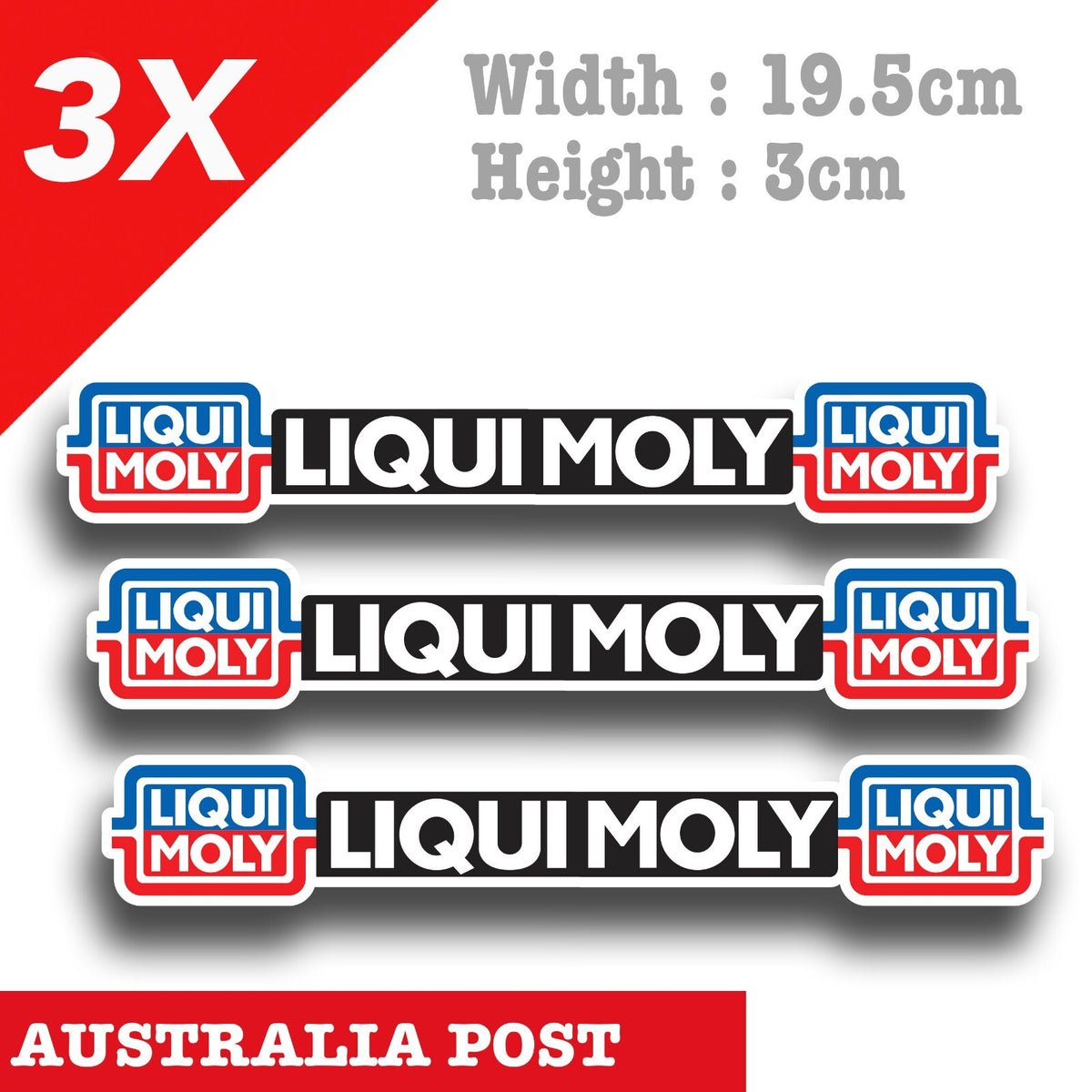 Liqui Moly OIL Logo Banner , Cars Vans Stickers