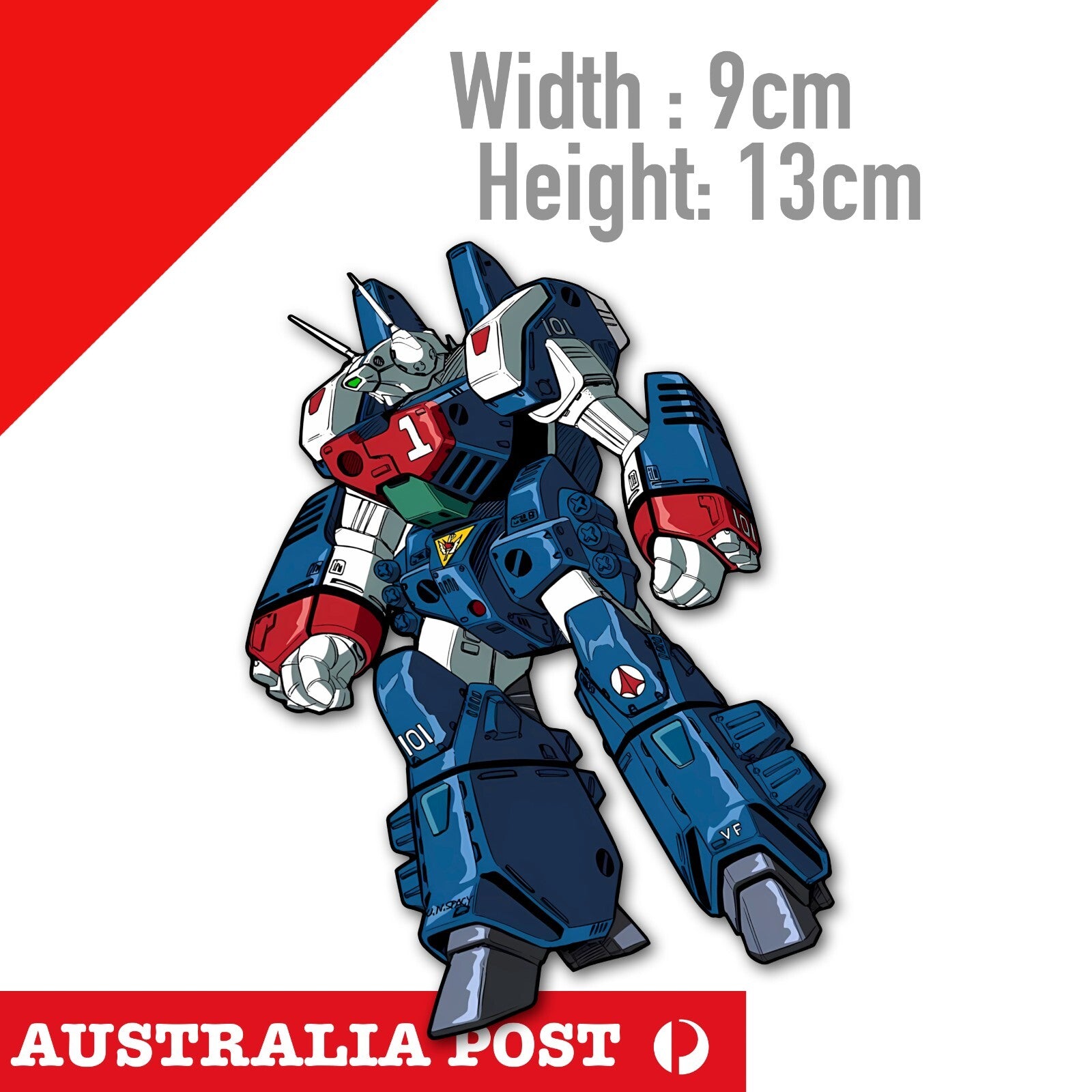 Gundam Battleroid Robot Machine Robotech  Sticker