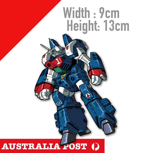 Gundam Battleroid Robot Machine Robotech  Sticker