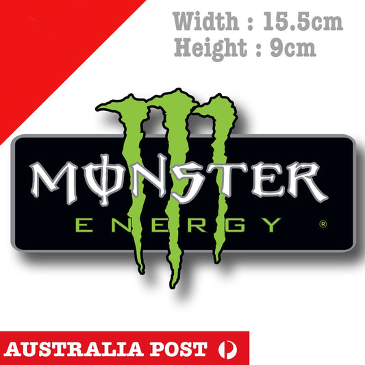 Monster Energy Drink Army Toolbox , Fridge , Bar Banner Vinyl  Sticker