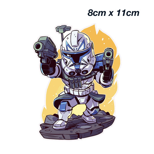 Stormtrooper The Commander Star Wars Laptop , Car  Decal Sticker 