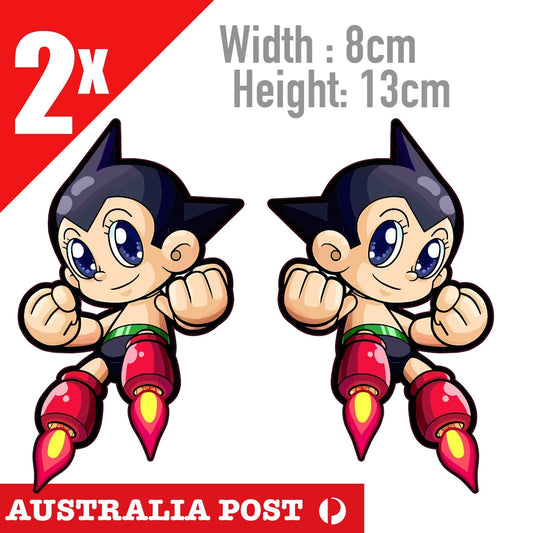 ASTRO BOY 阿童木 Japan  JDM x2 Sticker