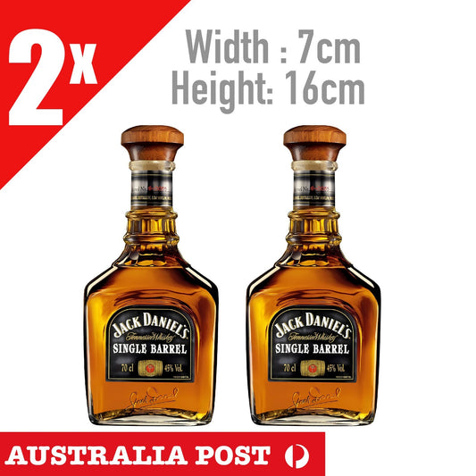 Jack Daniel's SINGLE BAREL Whiskey bottle, Bourb Laptop , Car  Vinyl  Stickers