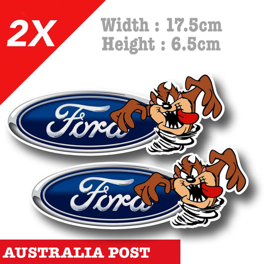 FORD Logo TAZ Tornado Car Logo  Sticker 