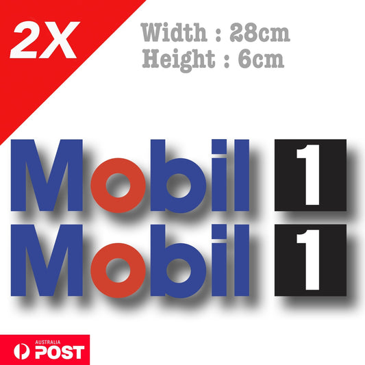 Mobil 1 Motor Oil Logo - MOBIL 1 Logo Laptop , Car  Vinyl  Sticker