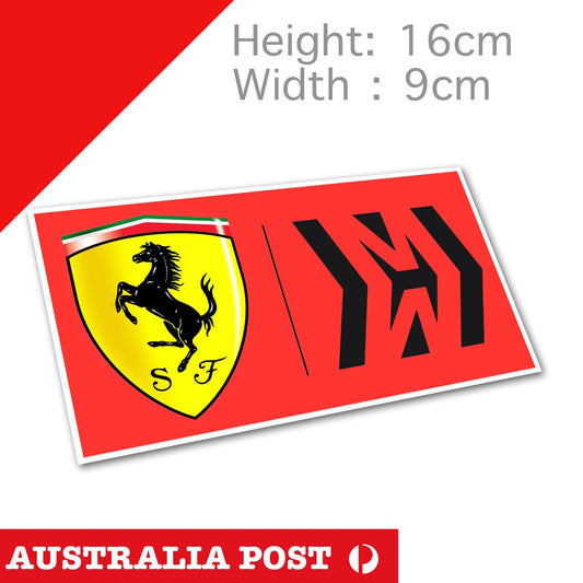 Scuderia Ferrari Mission Stickers